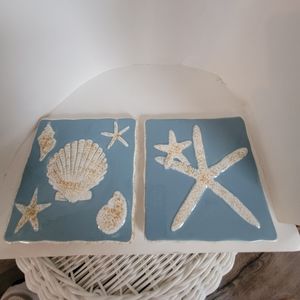 Heartfelt Kitchen Creations SeaShell Blue Tiles-2